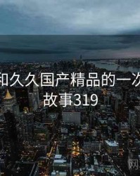 记录我和久久国产精品的一次对话 · 故事319