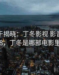 真相终于揭晓：丁冬影视 影音先锋 · 热点488，丁冬是哪部电影里的人物
